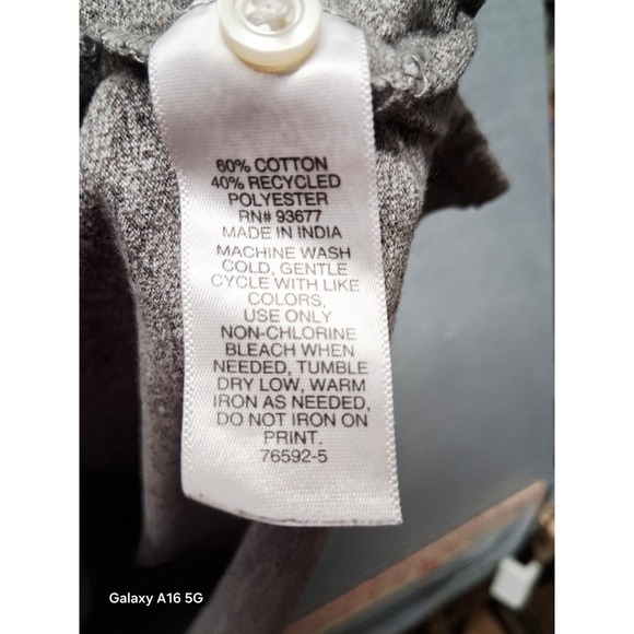 Mutual Weave Men's Short Sleeve Polo Shirt Gray Size 2XL - Picture 4 of 8